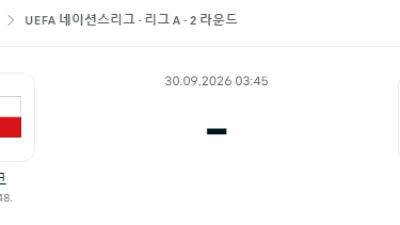 9월 30일 네이션스 체코 잉글랜드