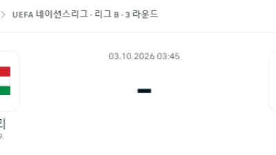 10월 3일 네이션스 헝가리 조지아