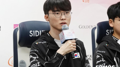 [AG LoL 평가전]페이커, \제카와 함께해 든든, 시너지 극대화해 금메달 딴다\