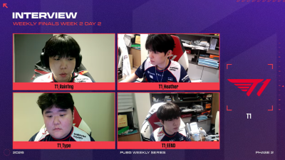 [PWS]T1, 아즈라와 DNS 추격 뿌리치고 페이즈2 2주 차 파이널 1위 등극