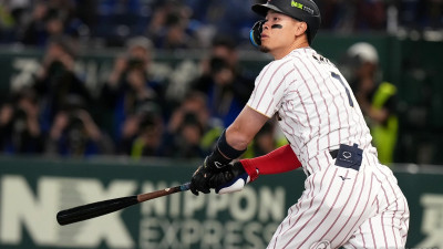 사토, 일본 타격 3관왕 찍고 MLB 도전…한신 포스팅 승인