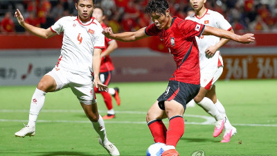 아시안게임 4연패까지 두 걸음…한국 남자축구, 중국과 준결승 격돌