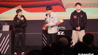 [포토]ASL 시즌22 4강에서 만난 유영진과 이재호