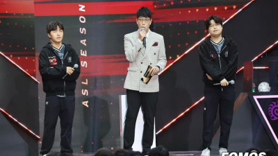 [포토]유영진 vs 김민철, ASL 시즌22 결승전 현장