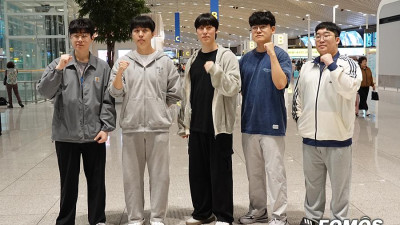 '제카제구딜' 한화생명, '2026 롤드컵' 향한 출항… 미국행 비행기 올라