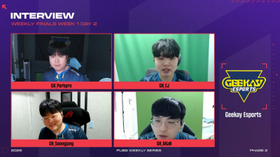 [PWS]지케이, T1 2점 차로 따돌리고 페이즈2 1주 차 1위 차지